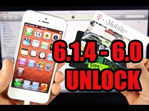unlock iphone - EASY How To Unlock ANY iPhone 5, 4S, 4, 3Gs & 3G From MOST Carriers. Works on 6.1.4, 6.1.3, 6.1.2, 6.1, 6.0.2, 6.0.1, 6.0 & 5.1.1. AT&T, Tellus, Vodafone, Ve...