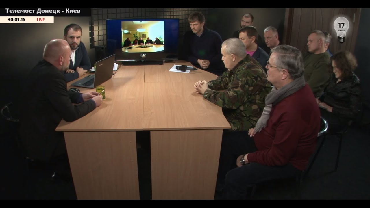 The teleconference Donetsk-Kiev: we want peace. 30.01.2015