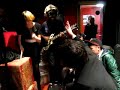 Backstage rehearsal