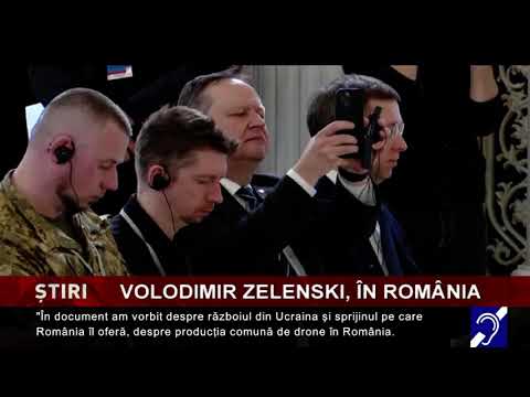 Volodimir Zelenski, în România