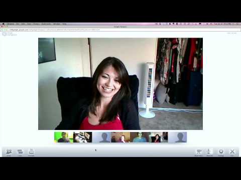 early google+ hangout with Shannon Morse