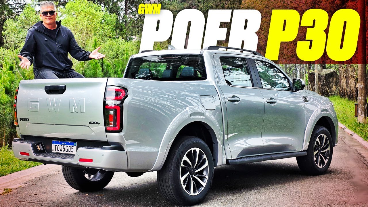 Nova GWM Poer P30 - PREÇO IMBATÍVEL? FILA DE ESPERA? COMO ANDA? BEBE MUITO? BATE A HILUX E A RANGER?