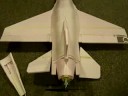 24\" wing span scratchbuilt foamie F-16 servo test
