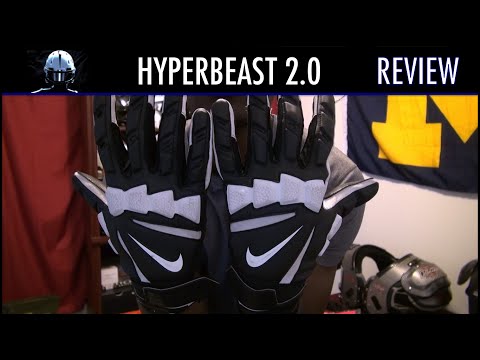 Nike Hyperbeast 2.0 Lineman Football Gloves Review - Ep. 200