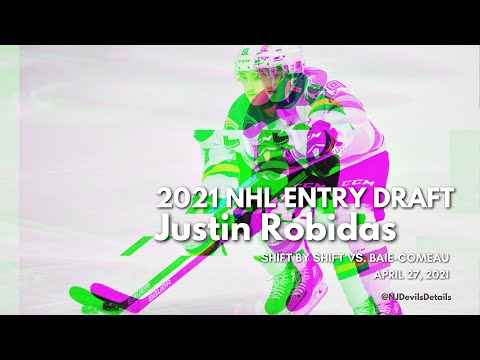 2021 NHL Draft | Justin Robidas (#19) Shift by Shift vs Baie-Comeau, April 27, 2021