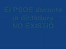 La verdadera cara del PSOE. Un partido totalitario.
