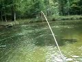 Pure Michigan Pere Marquette River Salmon Fishing 2011. What a great day in Michigan on the Pere Marquette River. Salmon Fishing 2011. Landed this nice male-foul hooked but returned to the water with a little less jewelry
