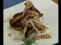 Cerdo asado con agridulce de miel y frutos secos