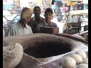 Chapati making, india