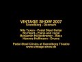nils tuxen pedal steel clinic/concert at vintage show 2007 annual guitar exhibition in svendborg. pedal steel: nils tuxen, piano: bo heart, bass: benjamin h�llenkremer, drums: hannes hoffman