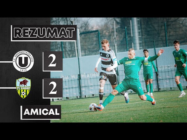 ⚽️ REZUMAT | FC Universitatea Cluj - Zimbru Chișinău: 2-2