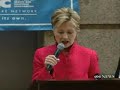 Hillary Tackles Bush on Abortion