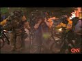 Cnn: protester roughed up by police 1, st. paul, mn, rnc, sept 4th 2008