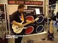 tommy is demonstrating electric babes(r) guitar