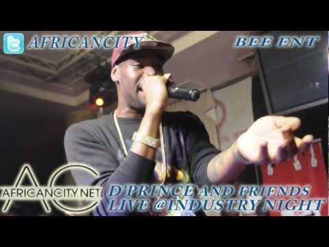 0 Exclusive Video of DPrince, Wande Coal, Tiwa Savage, Dr SID    Industry Nite