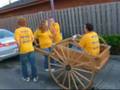 Ordering in a Handcart at the Taco Bell Drive-Thru