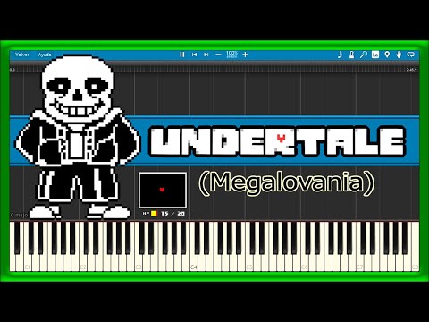 Megalovania #100 – Undertale (Piano Tutorial) – PianoPlaying