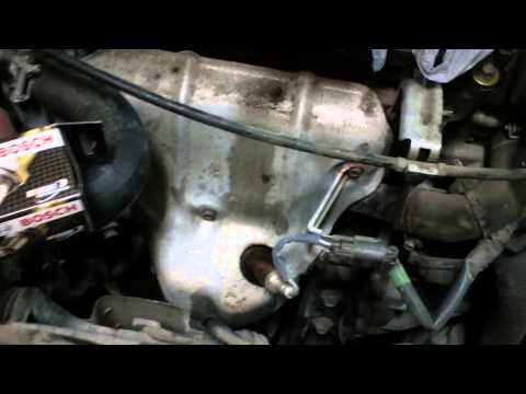 Oxygen sensor replacement on a 1999 Nissan Altima