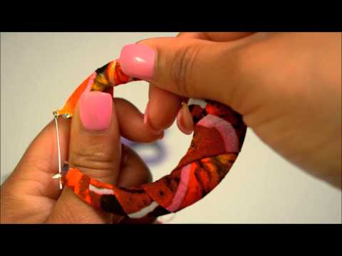 how to fasten hoop earrings