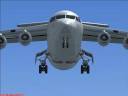 Ansett BAE146-300 R23 Adelaide landing 