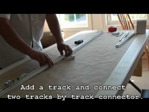 Remote Control Electric Traverse Curtain Rod 10ft Window