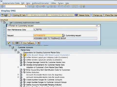 how to define account group in sap