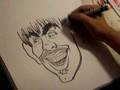 Sam draws Basil at PVM