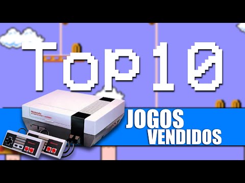 OS 10 JOGOS MAIS VENDIDOS DO NINTENDINHO!