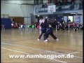 videos de Nam Hong Son Berliner Meisterschaften 2008 Kung Fu - Kategorie Partnerform 3 - Stock gegen Tonfa