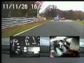 2 Supra's racing round oulton park, car infront is a Toyota.