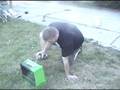 Spray Painting An Amp Foreman Green