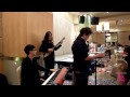 Click here to watch this video Yours Truly - Ginny Lim singing 月亮代表我的心with 4pc band
