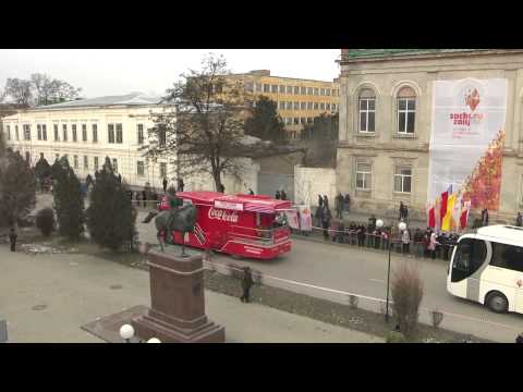 ВИДЕО. Олимпийский огонь в Новочеркасске