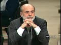 Ron Paul questions Ben Bernanke - 11/08/2007 - Hearing of the Joint Economic Committee - The Economic OutlookThe best way to I could describe the problems that we face here in this country, as well as the problem that the Federal Reserve faces, is that we're indeed between a rock and a hard place, because we have a serious problem. We don't talk much about how we got here. We talk about how we're going to patch it up.The bubble has been burst. We saw what happened after the NASDAQ bubble burst. We don't ask how it was created. And then we have a housing bubble, and it's deflating and then spreading.And yet, nobody says, where does it come from? And what do -- what is the advice that you generally get? And that is, inflate the currency. They don't say, inflate the currency. They don't say, debase the currency. They don't say, devalue the currency. They don't say cheat the people who are saved. They say, lower the interest rate. But they never ask you, and I don't hear you say too often, the only way I can lower interest rates is I have to create more money. I have to lower the discount rate. I have to make it generous. I have to increase reserves. I have to lower the interest rates and fix the interest rates, overnight rates.And the only way you can do this is by increasing the money supply. And I see this as the problem that we don't want to talk about. Currently, of course, we can't follow the money supply with M3, but we can follow one of your statistics, which is the MZM, the ready cash available. And we see that inflation is alive and well.That -- that money supply figure is going up about 20 percent annualized. And this -- this just means that the dollar gets weaker. And everybody says, well, the dollar is -- that's great. The dollar weaker, we're going to have exports. And that is a fallacy. Maybe for a month or two, but it just invites inflation.And unless we get down to the bottom of it and define what inflation is, and not look at only prices -- this was taught by the free market economists all through the 20th century. They said, beware, they will increase the money supply but they will make you concentrate on prices, and they will you CPIs and PPIs and they'll fudge those figures, and they'll talk about wage and prices controls to solve our problems.And we ignored the fundamental flaw, and that is, that not only have we had a subprime market in housing, the whole -- the whole economic system is subprime in that we have artificially low interest rates.And it wasn't under your -- your tenure in office. It's been going on for 10 years or longer, and now we're bearing the fruits of -- fruits of that policy. I mean, a 1 percent interest rate, overnight rate, and that's not a distortion. Instead of looking at these -- the price, the consumer prices, which nobody in this country really believes, we need to talk about the distortion, the mal- investment, the misdirection, the bad information that is gotten from artificially low interest rates.In many ways, some people refer to you as a price fixer, you know, because you fix interest rates. The market is powerful, and usually overwhelms and does come into play, but when the Fed fixes an interest rate at 1 percent, that is price fixing.At the end of your testimony, you suggested that we should address this housing crisis, and we should have rules that would address deceptive lending practices. And I just think that is not the answer at all. The real deception is when we distort the value of money, when we create money out of thin air. We have no savings. We get their so-called capital, there is money available, but it comes from what you have to do, and the pressure is put on you. So I think we have to get back to the very fundamentals of where this problem comes from. And the bubbles occur when we have this mal-investment, and the creation of new money.So my question boils down to this: How in the world can we expect to solve the problems of inflation; that is, the increase in supply of money, with more inflation?