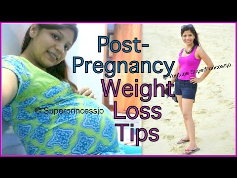 how to reduce weight after delivery
