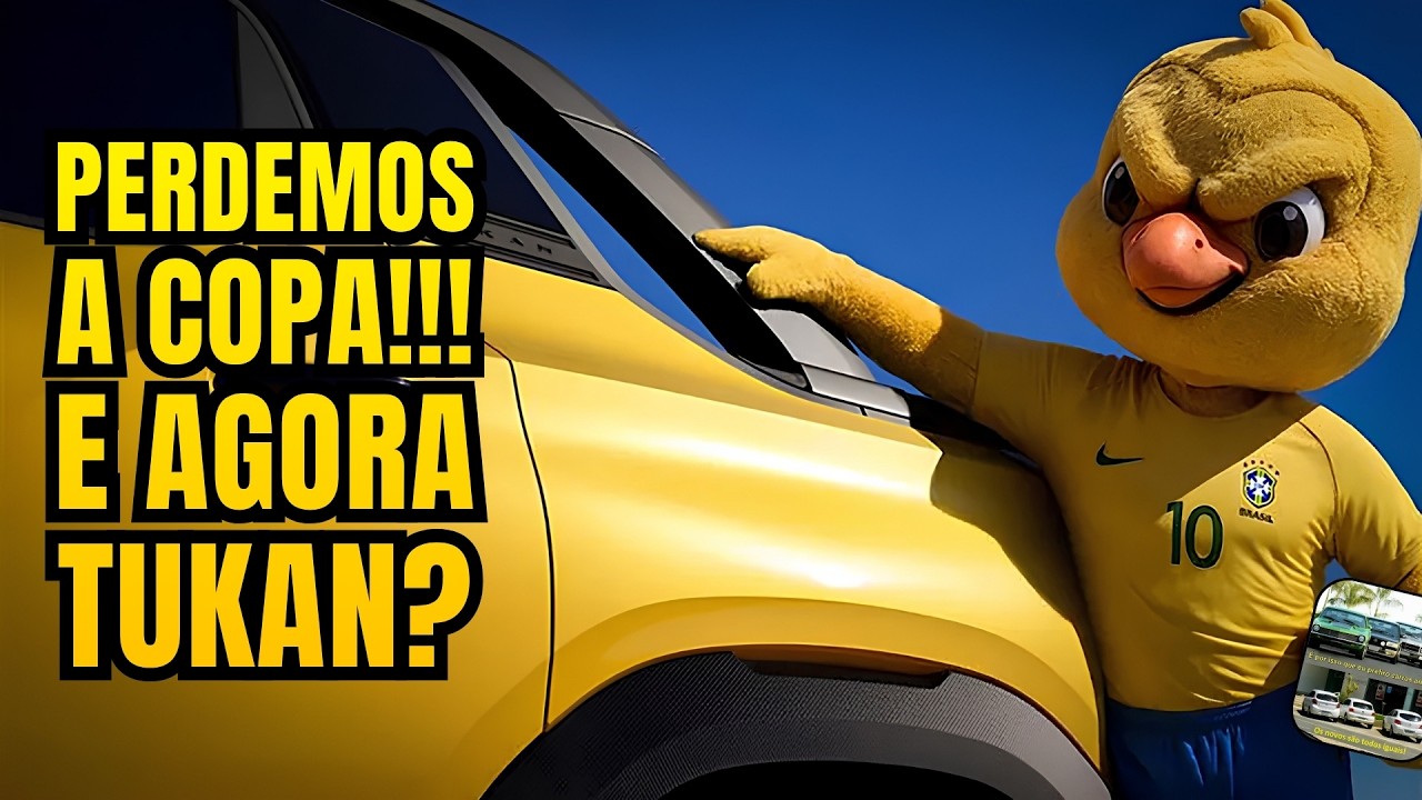 PERDEMOS A COPA DO MUNDO... E COMO FICA A VOLKSWAGEN TUKAN NISSO TUDO?