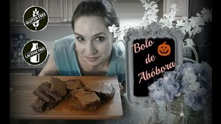 Bolo de Abóbora com Chocolate sem glúten e sem lactose