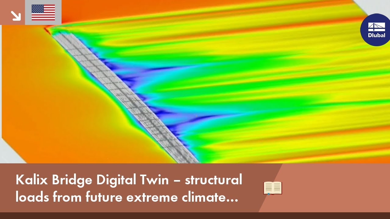 Kalix Bridge Digital Twin – structural loads from future extreme climate events
