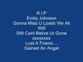 Emily Johnson RIP