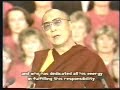 Broadcast by Voice of America on Oct. 18, 2007, in a special Tibetan broadcast following the Congressional Gold Medal award to Dalai Lama. The retrospective includes stills and video from his life, including remarks on receiving the Nobel Peace Prize in 1989.Unfortunately I missed the opening section which included stills from His Holiness' childhood and the Chinese invasion.