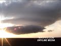 Supercell timelapse at sunset Supercell timelapse at sunset