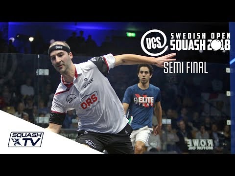Squash: Rösner v Momen - UCS Swedish Open 2018 Semi-Final Roundup