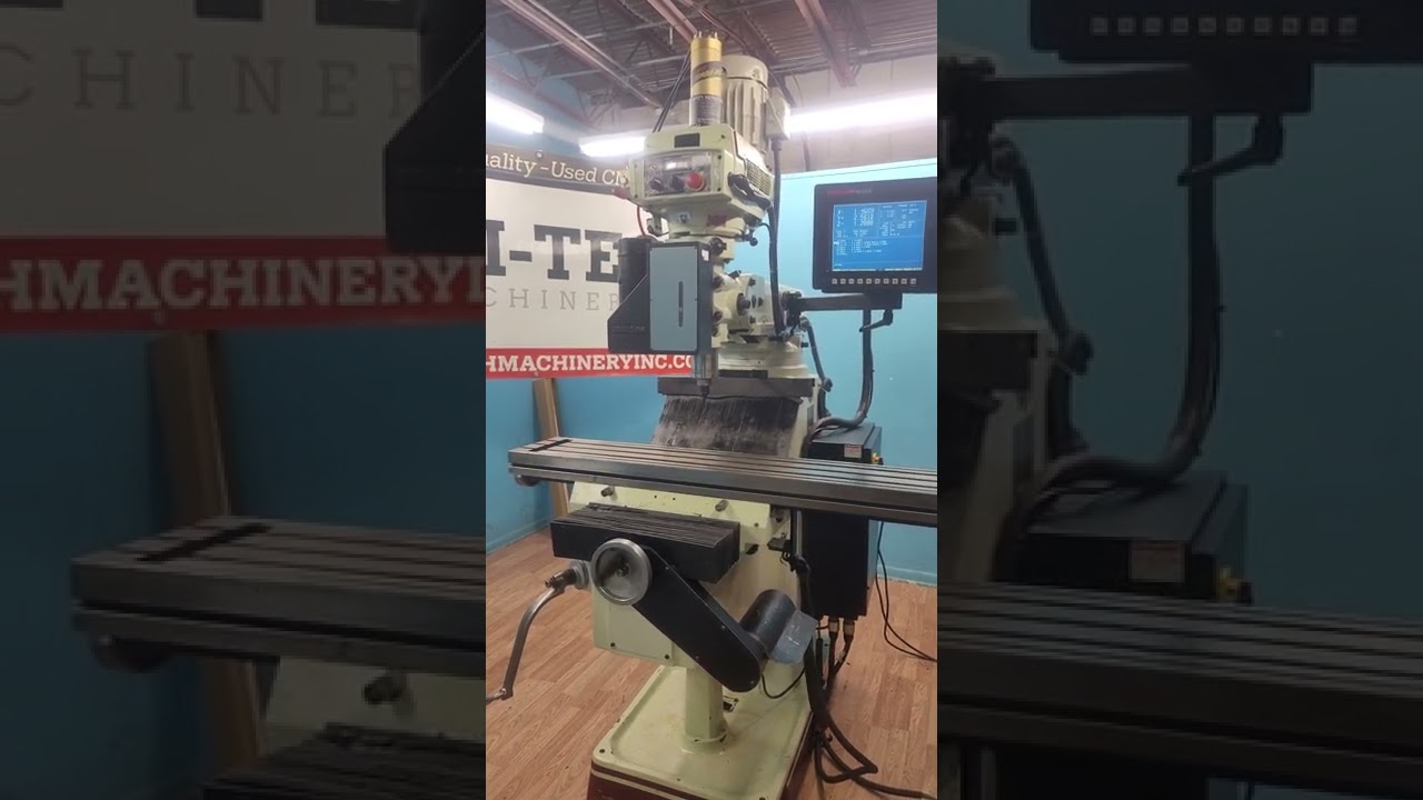 1 - PREOWNED ACER E-MILL3-AXIS CNC VERTICAL MILL, MODEL #: EVS-3VKH