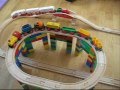 Brio wooden train movie