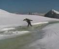 Water slide à La Plagne