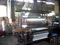 Silk factory weaving machines in Vietnam