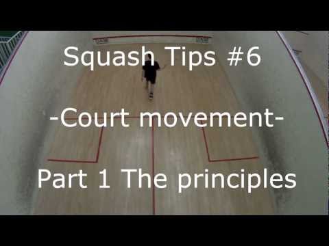 how to control the t in squash