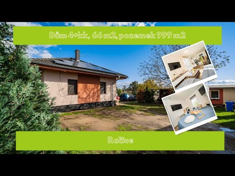 Video Prodej rodinného domu 87 m², Račice