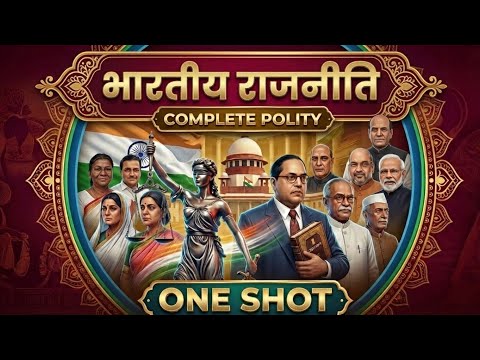 Complete Indian Polity One Shot | भारतीय संविधान पूरी जानकारी | Indian Constitution Full Course