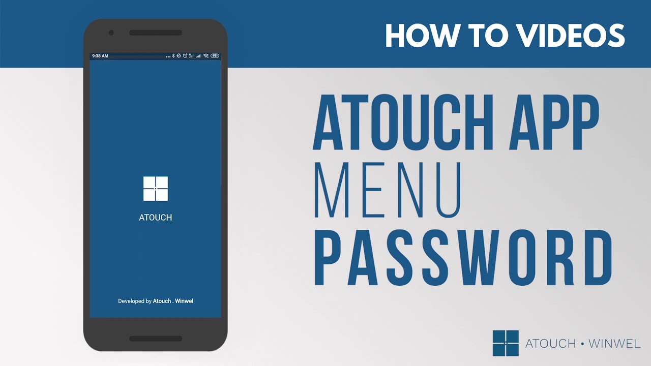 Como criar uma password do menu